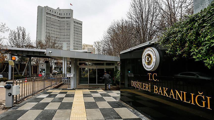 الخارجية التركية تستدعي القائم بأعمال السفارة الروسية
