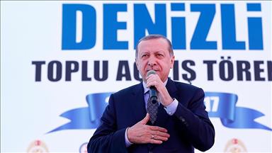 اردوغان: ارمغان همه پرسی 16 آوریل توسعه سریع خواهد بود