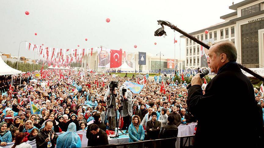 Erdogan criticizes Swiss government over PKK rally