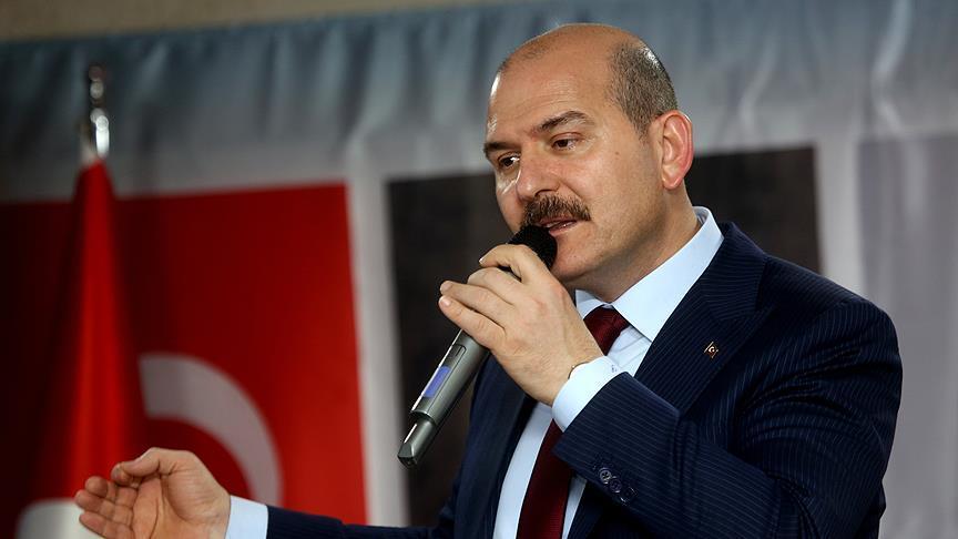 İçişleri Bakanı Soylu: PKK terör örgütünü yerin 7 kat dibine sokmak boynumuzun borcu
