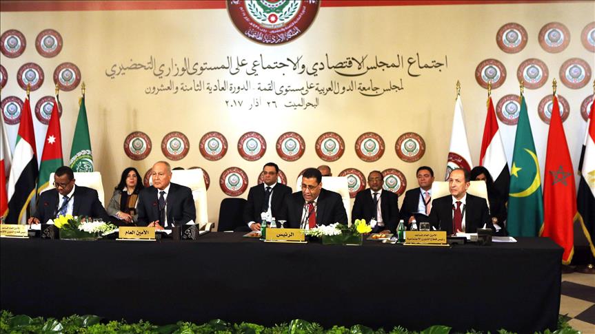 Arab FMs meet in Jordan ahead of annual summit
