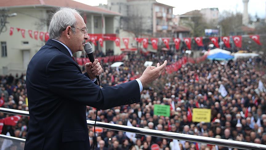 CHP Genel Başkanı Kılıçdaroğlu: Yeni anayasa değişikliğine 'evet' dersek devlette çift başlılık olur