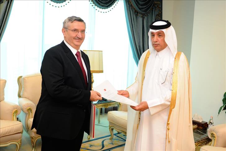 L’Emir du Qatar reçoit le nouvel ambassadeur turc