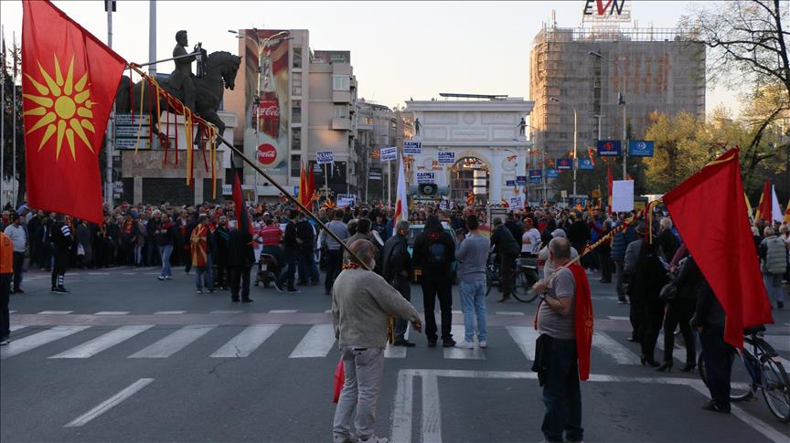 Shkup, vazhdojnë protestat kundër platformës shqiptare