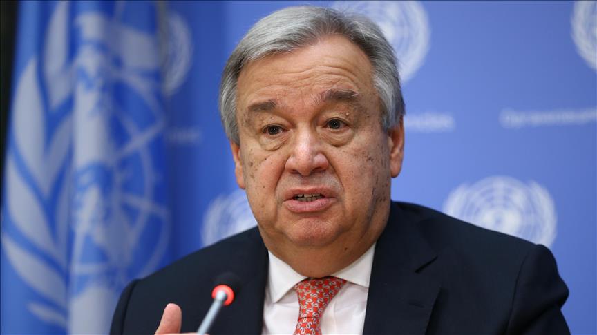 UN chief visits Syrian refugee camp in Jordan