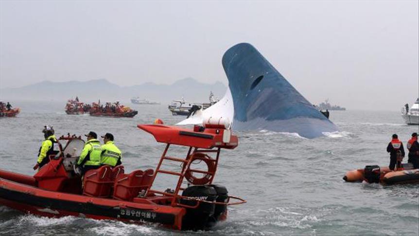 Human remains from South Korea 2014 ferry tragedy found