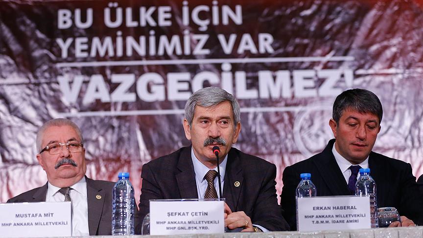 MHP Genel Başkan Yardımcısı Çetin: Söylediklerimizin hiçbirisinden vazgeçmiş değiliz