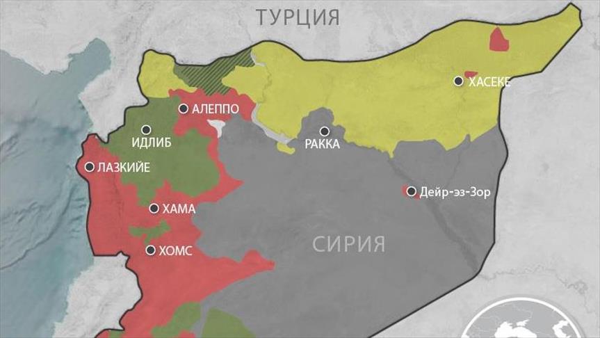 Террористы контролируют большую часть Сирии 