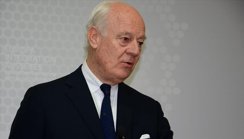 الأمم المتحدة تعلن تمديد مهام مبعوثها إلى سوريا"دي ميستورا" 