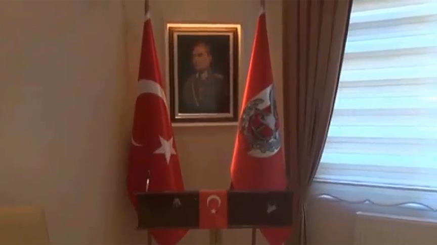 Darbeciler Genelkurmay flamasını Akıncı'ya taşımış