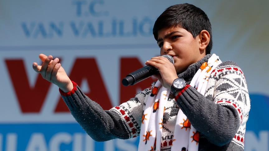 Küçük Ömer Faruk'un, Cumhurbaşkanı Erdoğan sevgisi