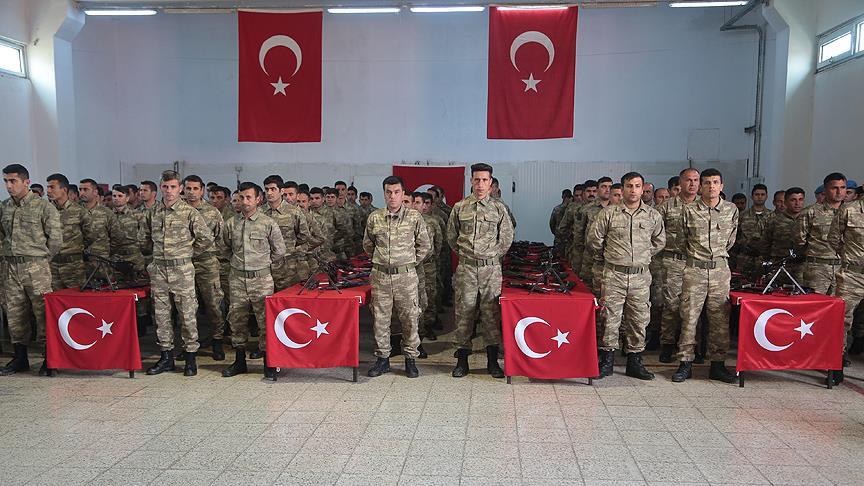 Silopi'de 133 güvenlik korucusu yemin ederek göreve başladı 