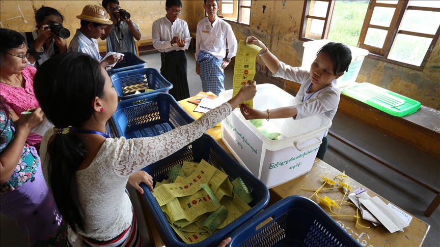 Myanmar's ruling party suffers losses in by-elections
