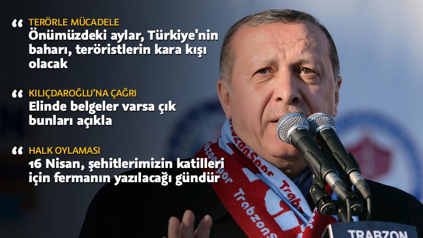 Cumhurbaşkanı Erdoğan: Yeni harekatların hazırlıklarını yapıyoruz