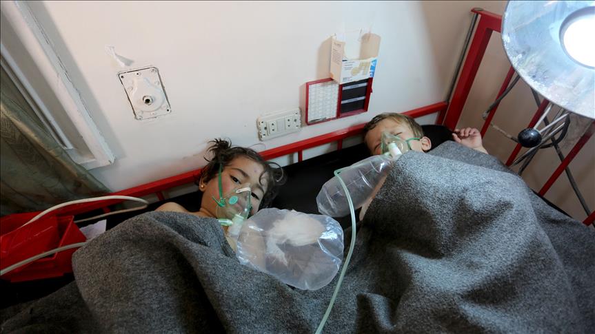 Le régime syrien continue de frapper à l'arme chimique