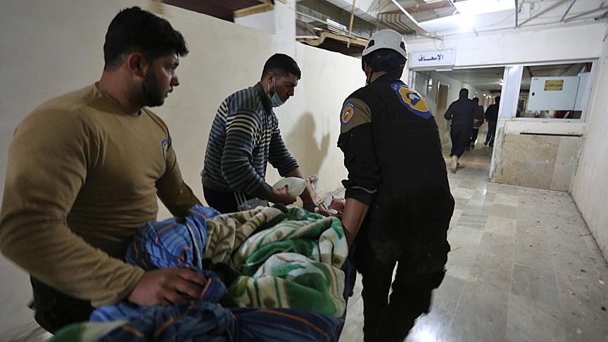 Regime chlorine gas attack kills 100 in Syria’s Idlib