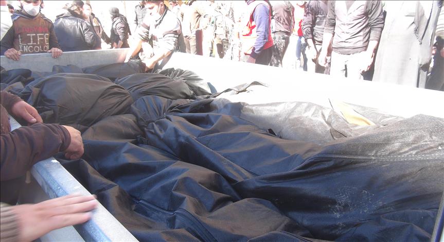 International outrage over reports of Syrian attack