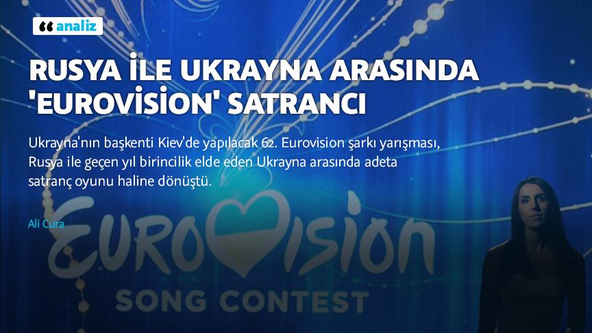 Rusya ile Ukrayna arasında 'Eurovision' satrancı