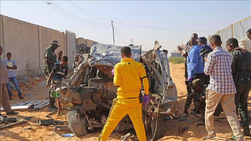 Car bomb attack kills at least 7 in Somali capital