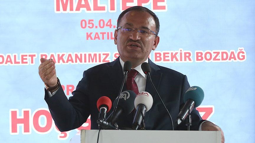 Adalet Bakanı Bozdağ: Feyzioğlu alternatif CHP genel başkanı olarak çalışıyor