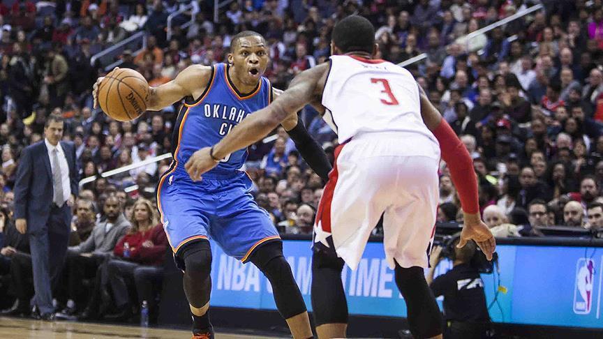 Westbrook NBA tarihindeki yerini aldı