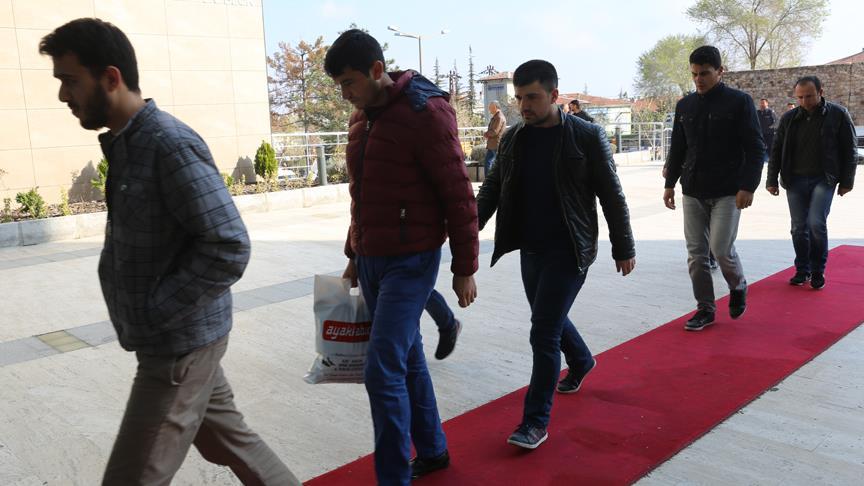 Nevşehir'deki FETÖ/PDY soruşturmasında 8 kişi adliyeye sevk edildi