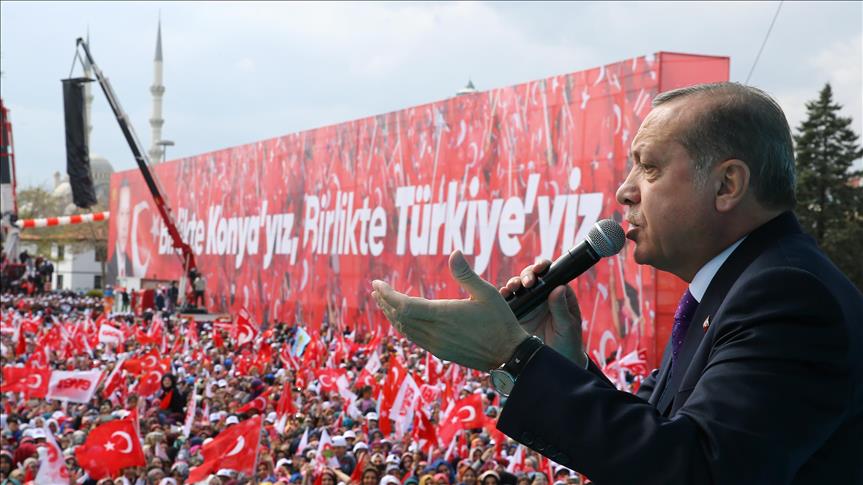 No plans for a federal Turkey: President Erdogan