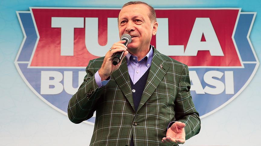 Cumhurbaşkanı Erdoğan: Yarın akşam inşallah bu millet kendi bayramını yapacak