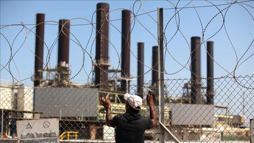 Gaza's sole power plant shuts down