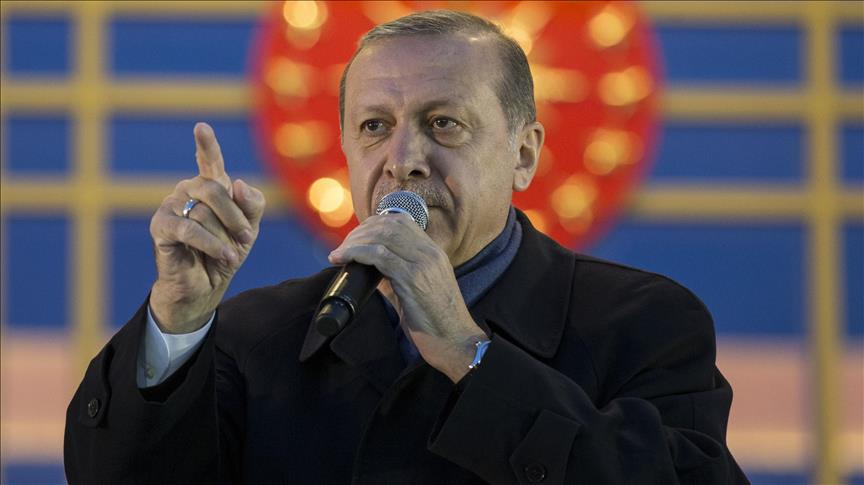 We won't consider OSCE report on referendum: Erdogan