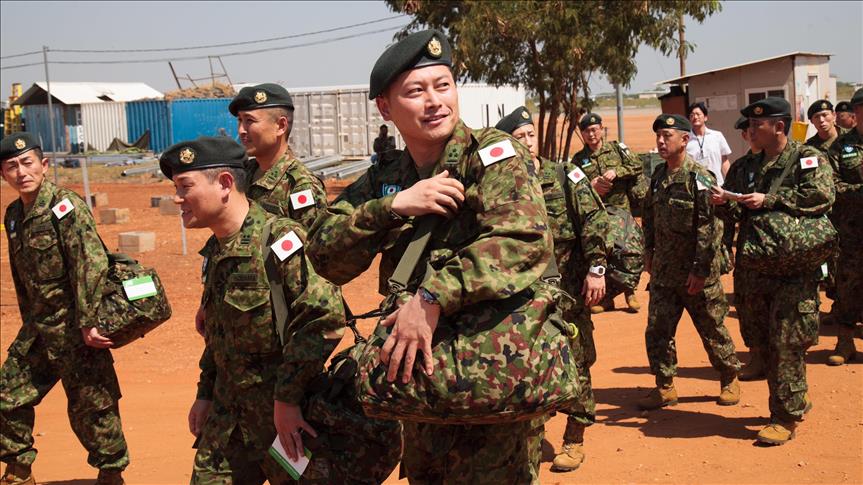 Japanese troops quit UN peacekeeping mission in South Sudan