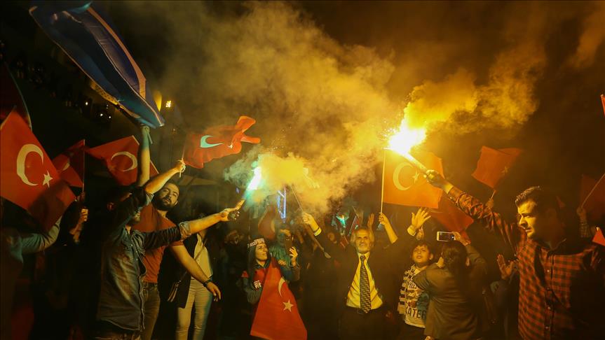 World media follows referendum via Anadolu Agency data