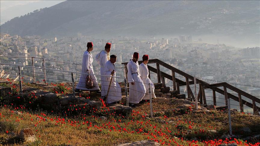 Cisjordanie : Pèlerinage des Samaritains au Mont Garizim