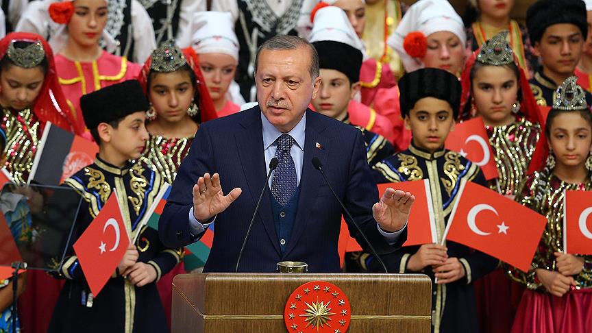 Cumhurbaşkanı Erdoğan: Çocuğun olduğu yerde biz başka bir ölçü aramayız