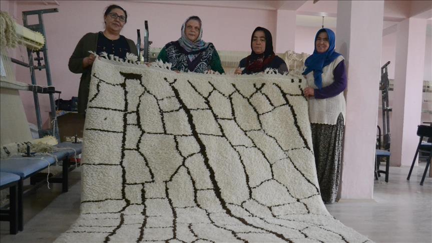 Turquie: Tapis pure laine d'Aksaray, exportés vers l'Europe et l'Amérique du Nord