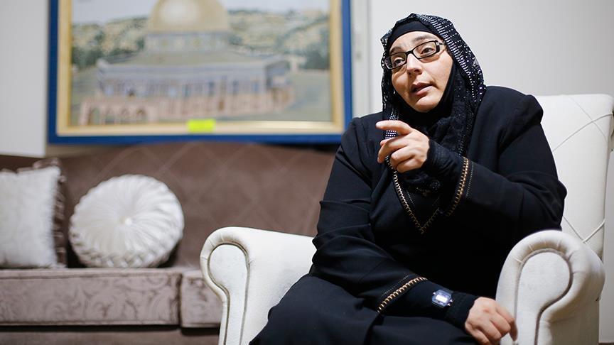 "My joy is incomplete", says freed female Palestinian