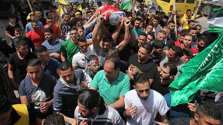 İsrail'in naaşını alıkoyduğu Filistinli için cenaze töreni düzenlendi
