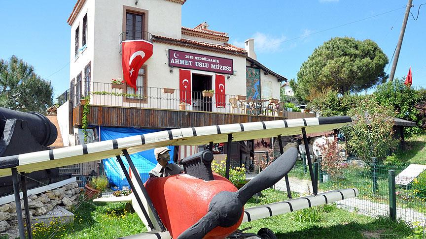 Hurdacıda gördüğü matara müze açtırdı