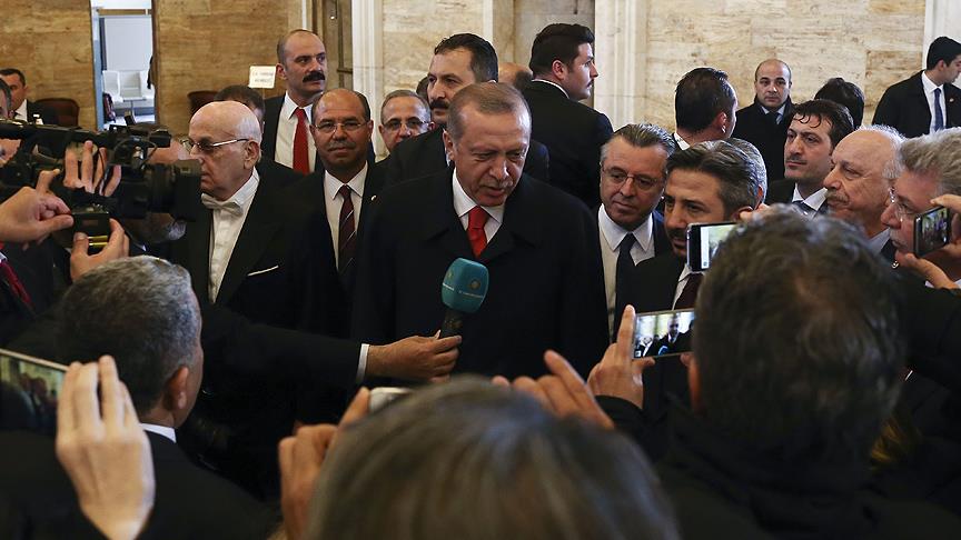 Cumhurbaşkanı Erdoğan: Geleceği inşa etmek en önemli adımımız olacak