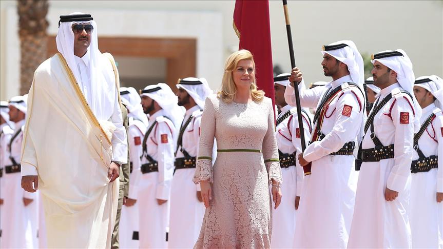 Hrvatska predsjednica nastavila posjetu Državi Katar