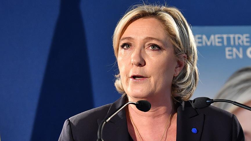Ulusal Cephe Partisi lideri Le Pen: Fransız halkını Elysee'ye götürecek ilk aşama aşıldı