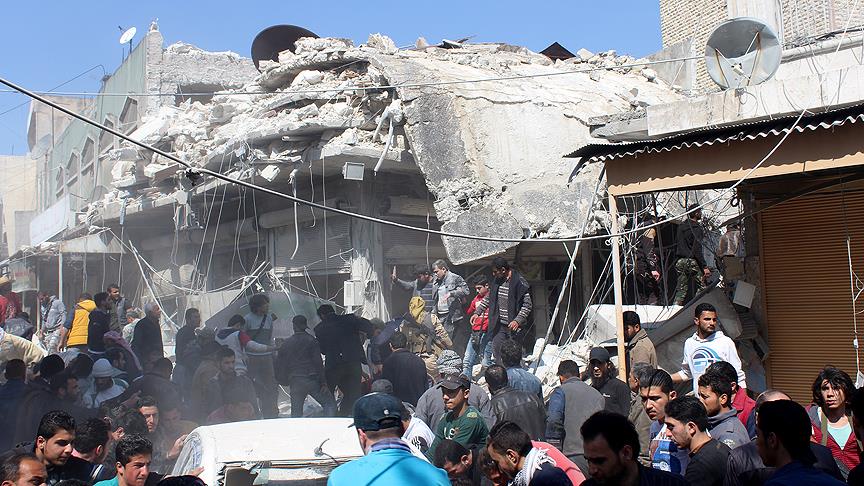 Rus uçağı İdlib'de sivilleri vurdu