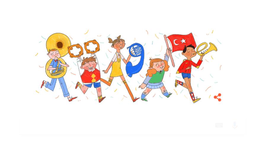Google, 23 Nisan Ulusal Egemenlik ve Çocuk Bayramı'nı kutladı 