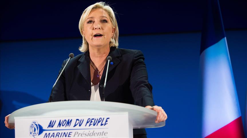 France's Marine Le Pen steps down as leader of party