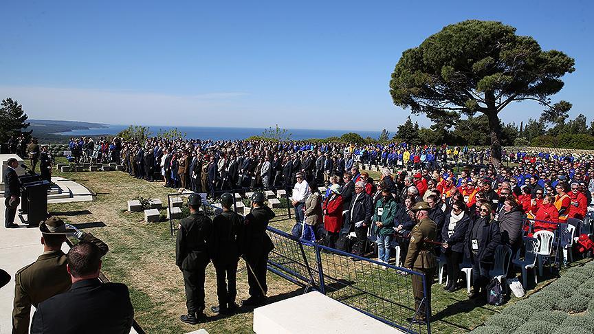 Dawn service held in Turkey to mark Gallipoli landings