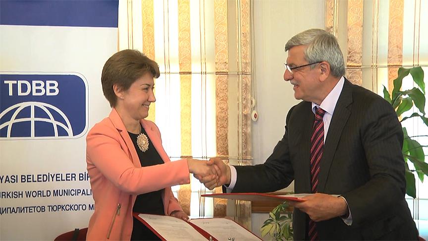 TDBB ile Rusya Şehirler Birliği arasında işbirliği protokolü imzalandı