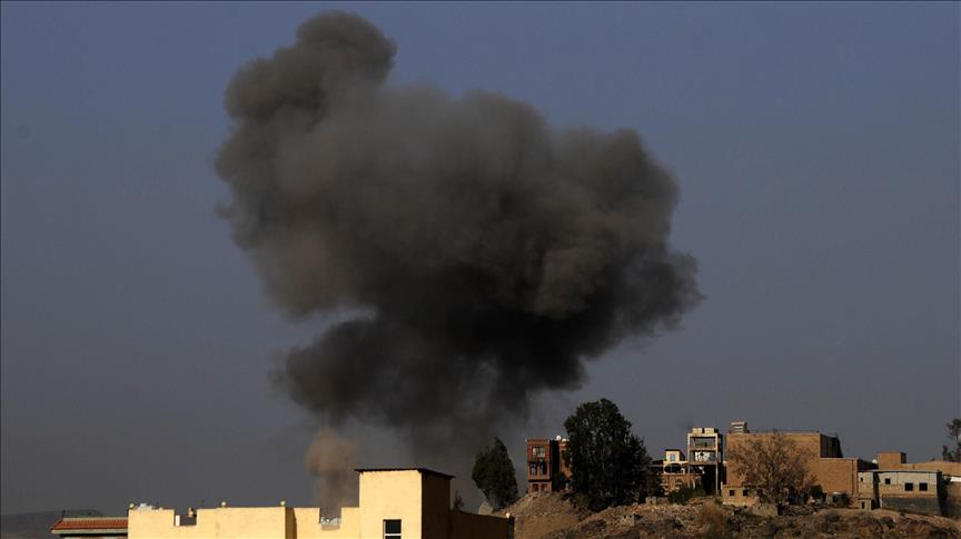 Saudi-led coalition strikes SW Yemen; 9 Houthis killed