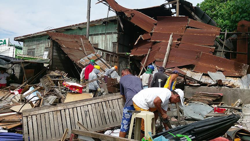 Strong earthquake jolts Mindanao, southern Philippines