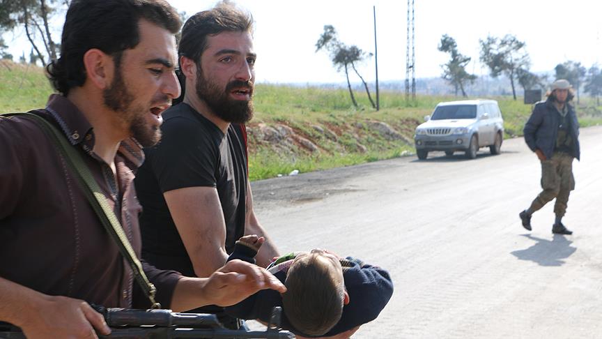 Halep'teki saldırıda yaralı çocukları kurtaran gazeteci yaşadıklarını anlattı