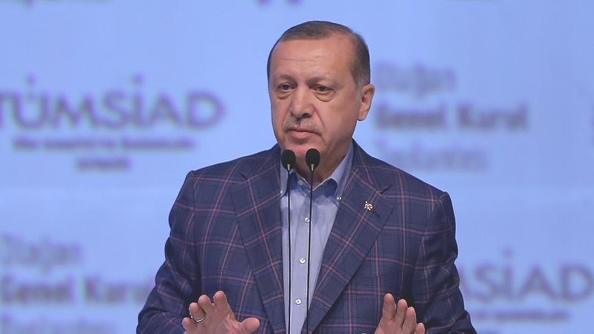 Counterterrorism no option but must for Turkey: Erdogan